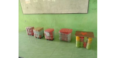 ECOBRICK hasil pembelajaran proyek